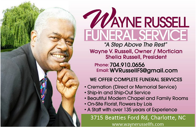 Wayne Russell Funeral Service