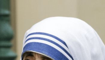 Mother Teresa in Calcutta, India
