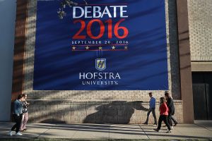 Hofstra University Prepares To Host First Presidential Debate Of 2016 Election