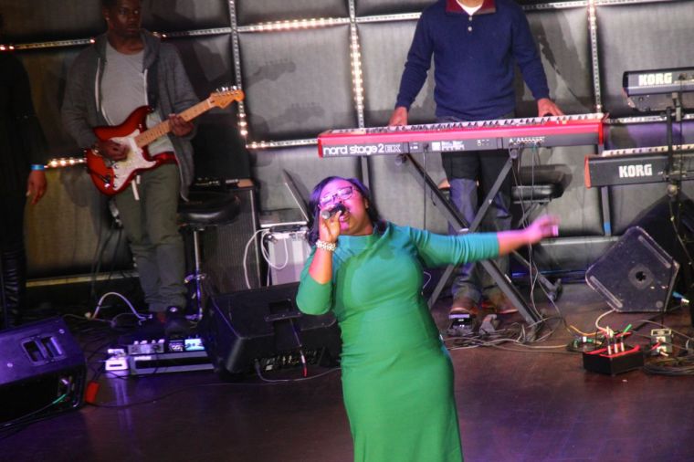 Jekalyn Carr at Harvest For Hope Explosion Concert