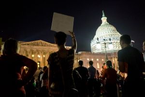 Democrats Hold Sit In In House Chamber To Force Vote On Gun Control Legislation