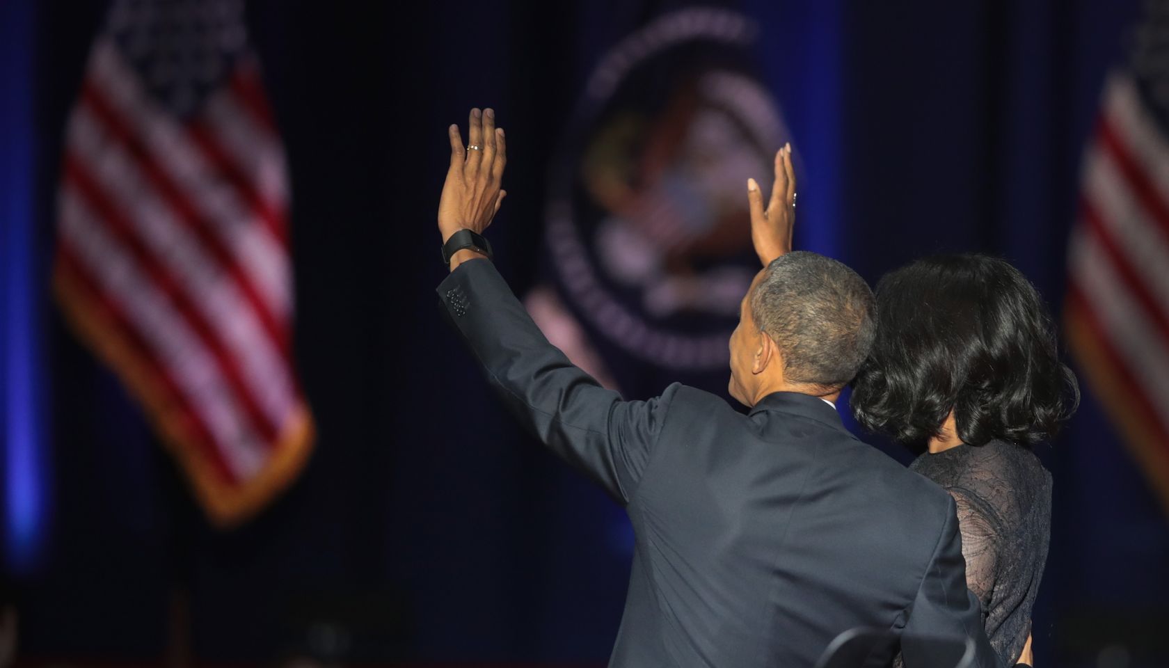 President Obama Delivers Farewell Address In Chicago