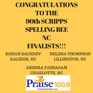 National Scripps Spelling Bee Finalists