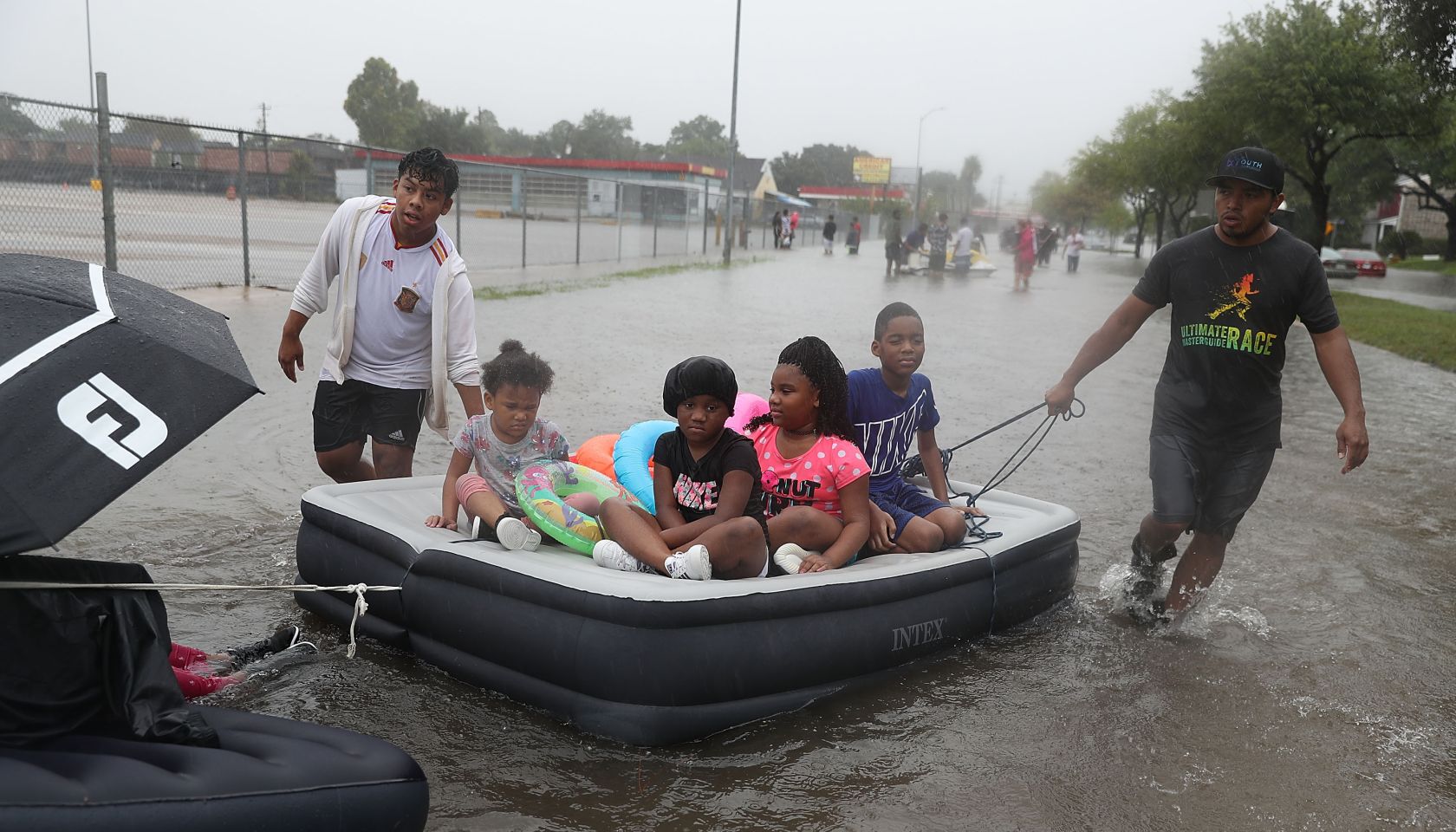 Hurricane Harvey Slams Into Texas Gulf Coast