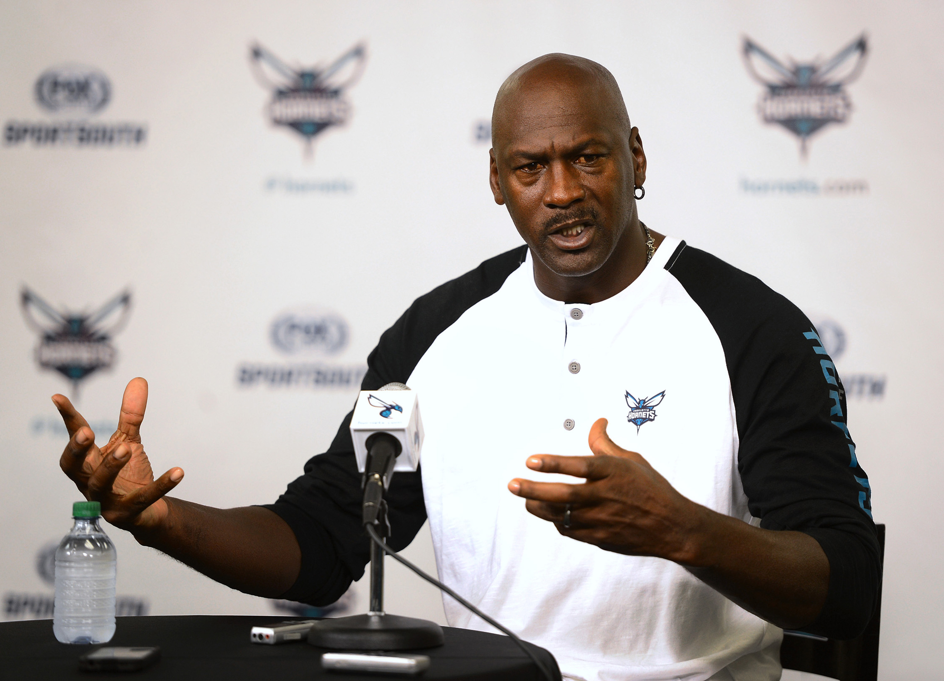 Charlotte Hornets owner Michael Jordan