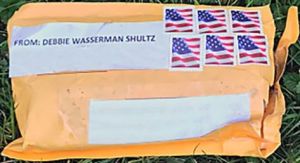 FBI Handout of Mailed Bomb Package