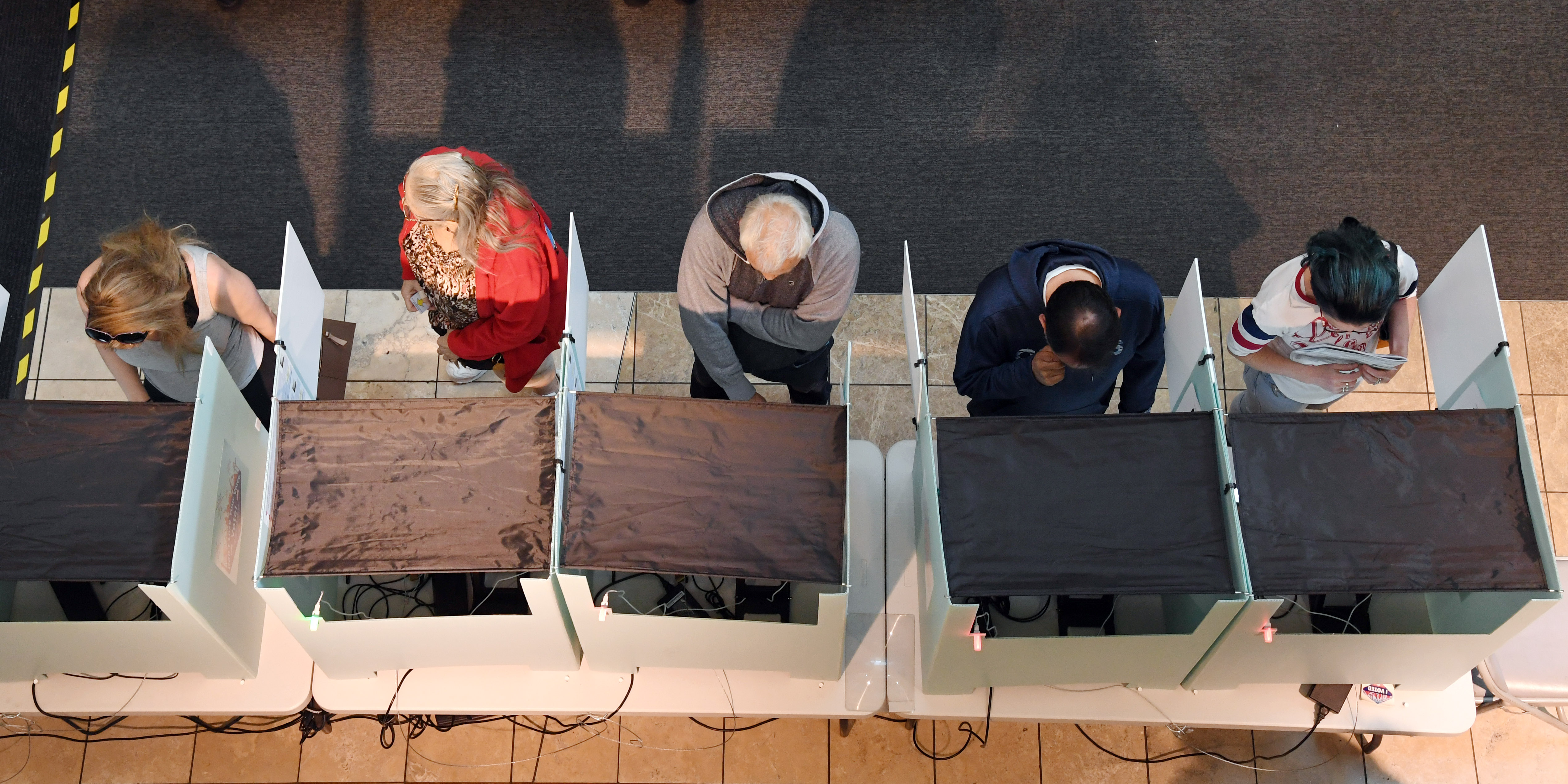 Voters Across The Country Head To The Polls For The Midterm Elections