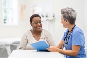 Nurse Meeting with a Senior Patient