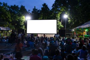 Open air cinema