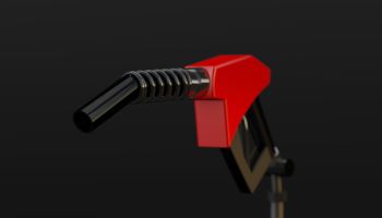 3D gas pump nozzle a oil industry concept