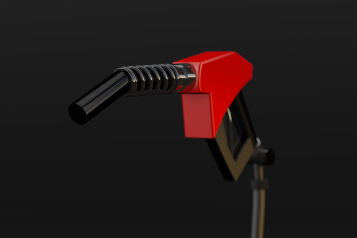3D gas pump nozzle a oil industry concept