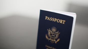 US passport document needed for immigration and naturalization when traveling