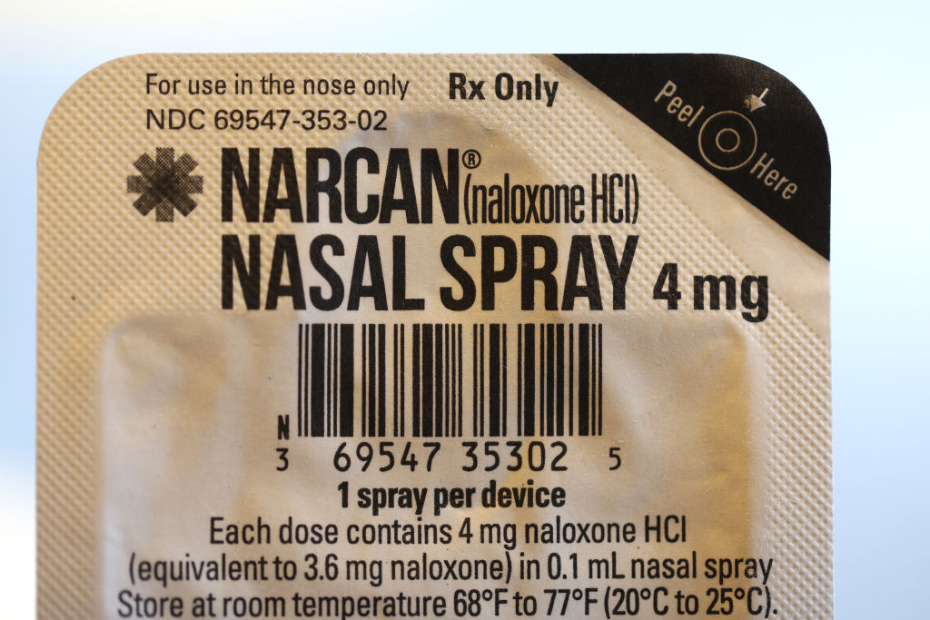 FDA Approves Over The Counter Status For Opioid Overdose Reversal Drug Narcan