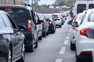 Heavy traffic in istanbul