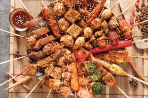 Mala grilled barbecue (BBQ)