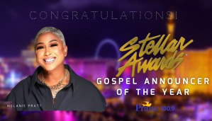 Melanie Pratt Awarded 2023 Stellar Awards Gospel Announcer of the Year