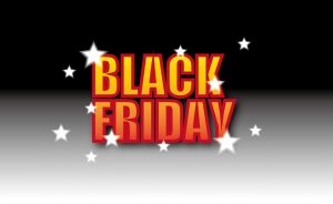 “Black Friday” design text