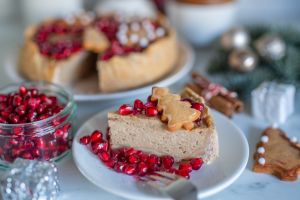 Christmas cheesecake