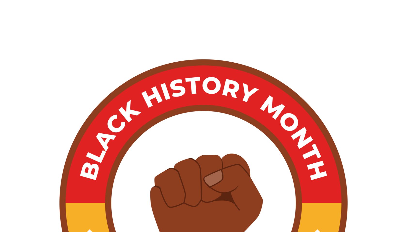 Black History Month Badge Design Collection