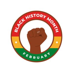 Black History Month Badge Design Collection