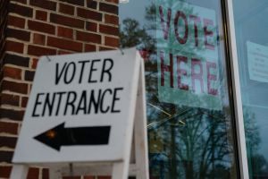 Voters Cast Ballots In States Across The Nation On Super Tuesday