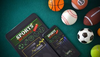 Analysis and online sports betting on mobile devices on mat