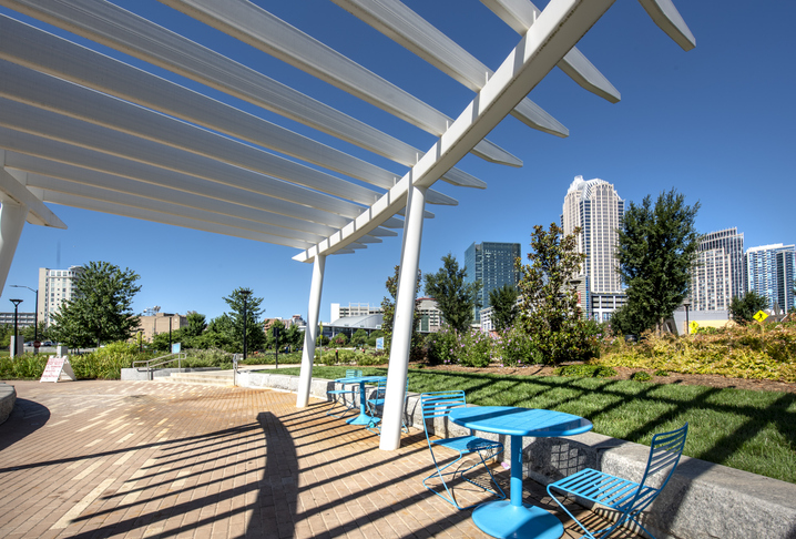 Charlotte, North Carolina USA - First Ward Park