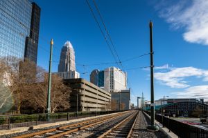 Charlotte Light Rail Commuter Trains