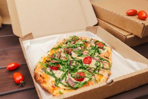 Napoli Veggie Pizza with Anchovy in Box