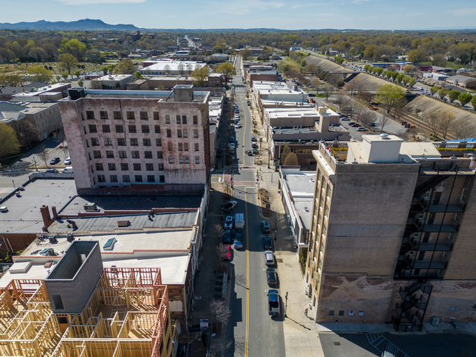 Gastonia North Carolina Aerial View