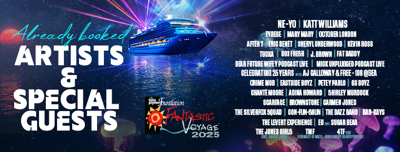 Tom Joyner Fantastic Voyage May 2025 graphic