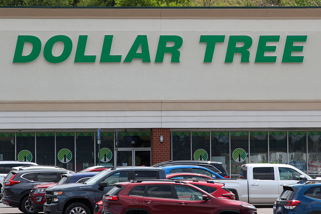 An exterior view of a Dollar Tree store at the Buckhorn...