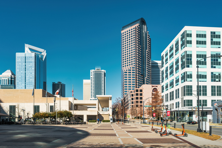 Downtown Charlotte North Carolina USA