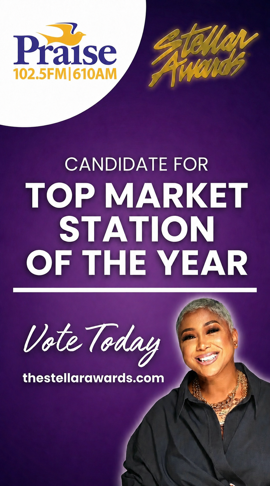 Praise Charlotte Stellar Awards Graphic 1080x1920